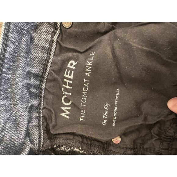 MOTHER Superior The Tomcat Ankle Jeans in On the Fly Distressed Women’s size 25 - Picture 6 of 12